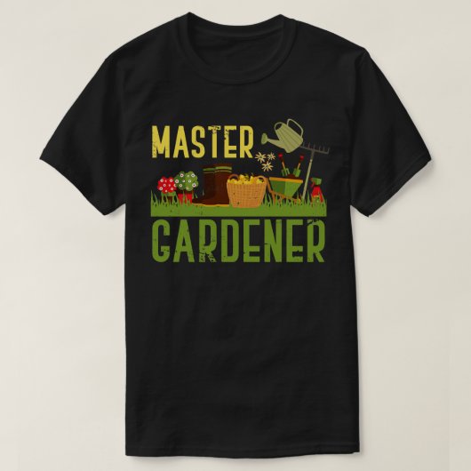 Master Gardener Gardening T-shirt (Design voorkant)