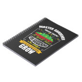 Master Gardener Green Thumb Plant Flower Notitieboek (Linkerzijde)