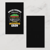 Master Gardener Green Thumb Plant Flower Visitekaartje (Voorkant / Achterkant)