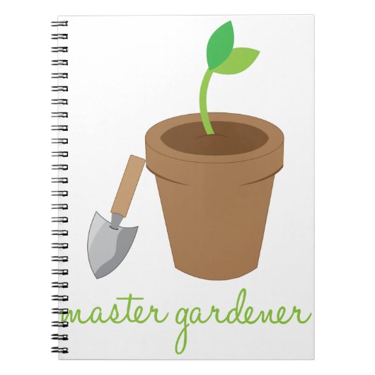 Master Gardener Notitieboek (Voorkant)