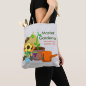 Master Gardener Print over de hele boodschappentas Tote Bag (Dichtbij)