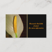 Master Gardener Vredeslelie Visitekaartje (Achterkant)