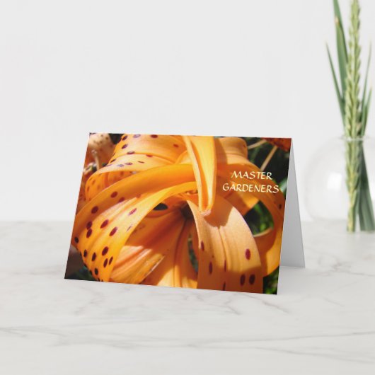 MASTER GARDENERS Mooi Wereld Kaarten Maken (Voorkant)