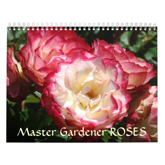 MASTER GARDENERS ROOS Calendar Roos Flowers Kalender (Hoes)