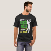 Master Golf Golfer Player My Jacket Green in W T-shirt (Voorkant volledig)