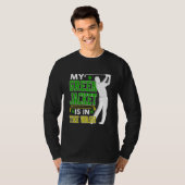 Master Golf Golfer Player My Jacket Green in W T-shirt (Voorkant volledig)