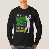 Master Golf Golfer Player My Jacket Green in W T-shirt (Voorkant)