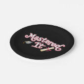 Master in IT-Afstuderen Master's Degree Afstuderen Papieren Bordje (Gekanteld)