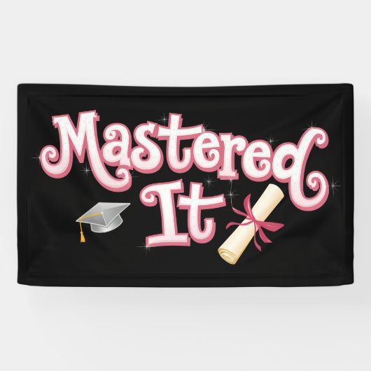 Master in IT-Afstuderen Master's Degree Afstuderen Spandoek (Horizontaal)
