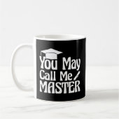 Master IT Masters Degree Afstuderen voor hem en ha Koffiemok (Links)
