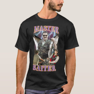 Master Iter Vintage B Vissen Grappige Angler T-shirt