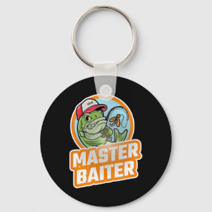 Master Iter Vintage B Vissen Grappige Hengelaar 1 Sleutelhanger