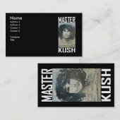MASTER KUSH VISITEKAARTJE (Voorkant / Achterkant)