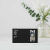 MASTER KUSH VISITEKAARTJE (Staand voorkant)