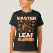 Master Leaf Blower Shirt Men Funny Electric Gas La (Voorkant)