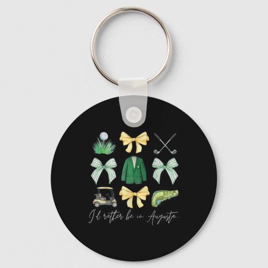 Master Lets Partee Golftoernooi Coquette Bow Wo Sleutelhanger (Voorkant)