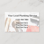 Master Loodgieter Visitekaartjes (Voorkant)