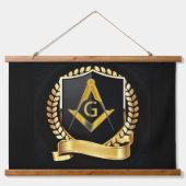 Master Mason/Eastern Star Hangend Wandkleed (Voorkant)