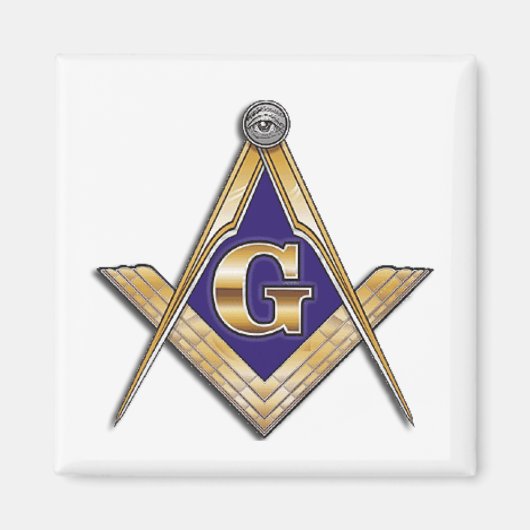 Master Mason Magneet (Voorkant)