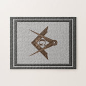 Master Masons Puzzle Legpuzzel (Horizontaal)