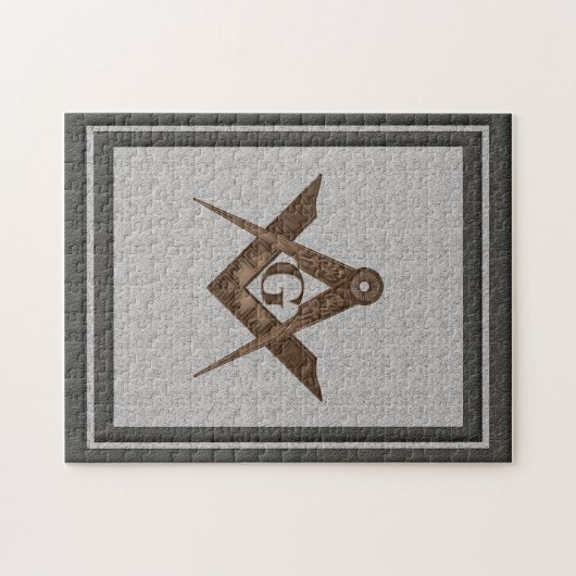 Master Masons Puzzle Legpuzzel (Horizontaal)