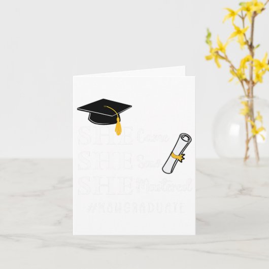 Master Master of Social Work Afstuderen Kaart (Gele Bloem)