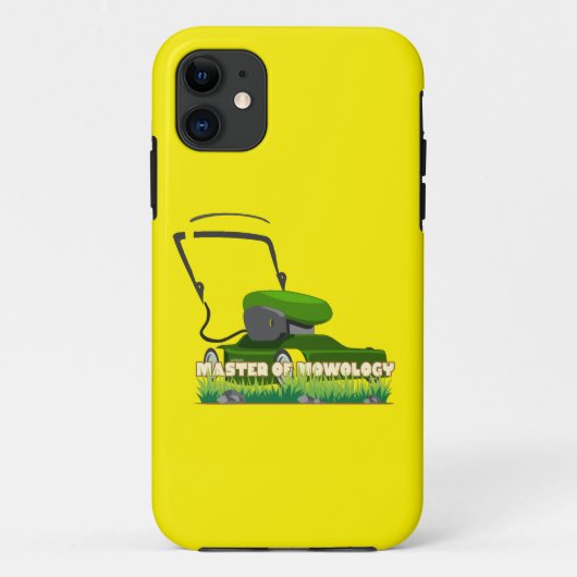 MASTER MOWOLOGY grappig cadeau voor tuinieren Case-Mate iPhone Case (Achterkant)