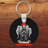 Master Natuur 2112 Logo en Tarot Kaart Sleutelhang Sleutelhanger (Achterkant)