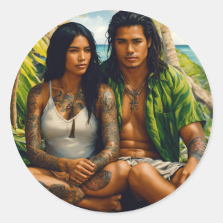 "Master New Skills met onze door experts geleide s Ronde Sticker