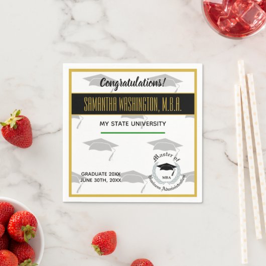 Master Of Business Administration Afstudeerfeest Servet (Insitu)