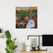 "Master of Cat College" van Louis Wain Poster (Thuiskantoor)