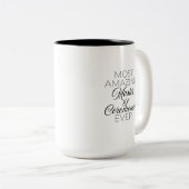 Master of Ceremonies Tweekleurige Koffiemok (Voorkant rechts)