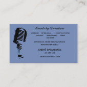 Master of Ceremonies Visitekaartje (Voorkant)