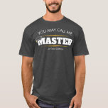 Master of Data Science Funny Afstuderen Gift T-shirt<br><div class="desc">Master of Data Science Funny Afstuderen Gift data science, machine learning, data, python, big data, deep learning, computer science, programmeren, statistiek, tensorflow, data wetenschapper, wetenschap, geek, artificial intelligence, engineer, programmeur, ai, coding, java, neural networks, coder, developer, pytorch, ml, nerd, wiskunde, engineering, classificatie, regressie, data mining</div>