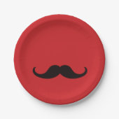 Master of Disguise Mustache | Papieren Bord | Rood (Voorkant)