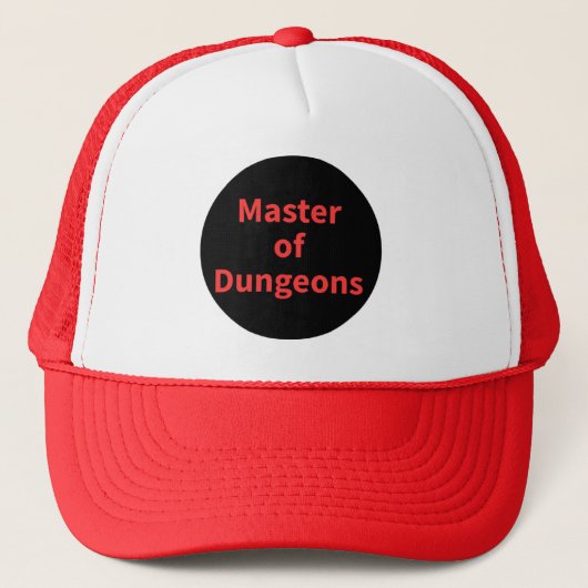 Master of Dungeons Trucker Pet (Voorkant)