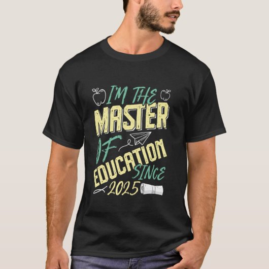 MASTER OF EDUCATION 2025 Master Lerarenopleiding T-shirt (Voorkant)