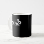 Master of Engineering Ingenieur M.Eng. Abschluss A Koffiemok (Voorkant links)