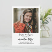 Master of Fine Arts Afstudeerfeest Aankondiging (Staand voorkant)