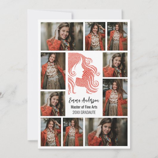 Master of Fine Arts Afstuderen Aankondiging (Voorkant)