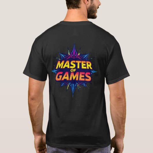 Master of Games T-shirt (Achterkant)