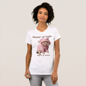 Master of naps, servant of snacks  t-shirt (Voorkant volledig)