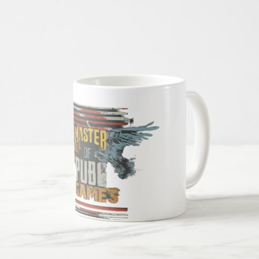 Master of PUBG spel Koffiemok (Voorkant rechts)