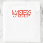 Master of Reality album Ovale Sticker (Tas)