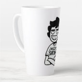 Master of Sarcasm humoristische cartoon illustrati Latte Mok (Linkerhoek)