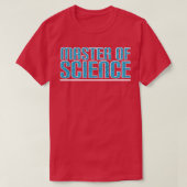 Master of Science T-shirt (Design voorkant)