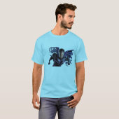 Master of Shadows - Angst Manipulatie Superheld T-shirt (Voorkant volledig)