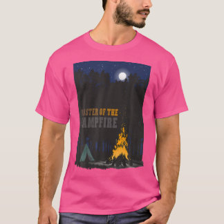 Master of the Campfire Camping Camper Gift T-shirt