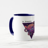 Master of the Mind - Personalized Dr. [Name] Mug Mok (Voorkant links)