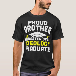 Master of Theology Proud Brother Afstuderen 2021 D T-shirt